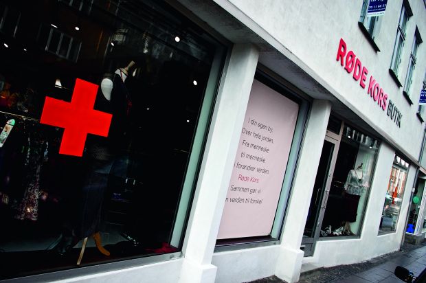 Røde Kors-butikker får nyt look - Dansk Markedsføring