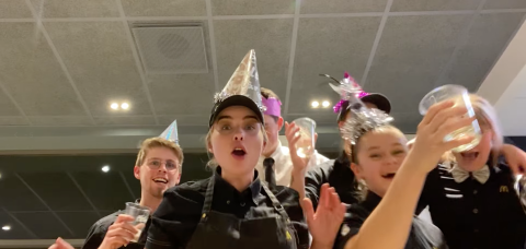 McDonald's Danmark har givet kameraet til de unge selv i ny kampagne lavet sammen med Nord. Foto: McDonald's